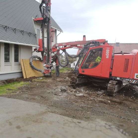 Oppdrag med refundamentering St.Sunniva (Katolske Kirke) i Harstad.